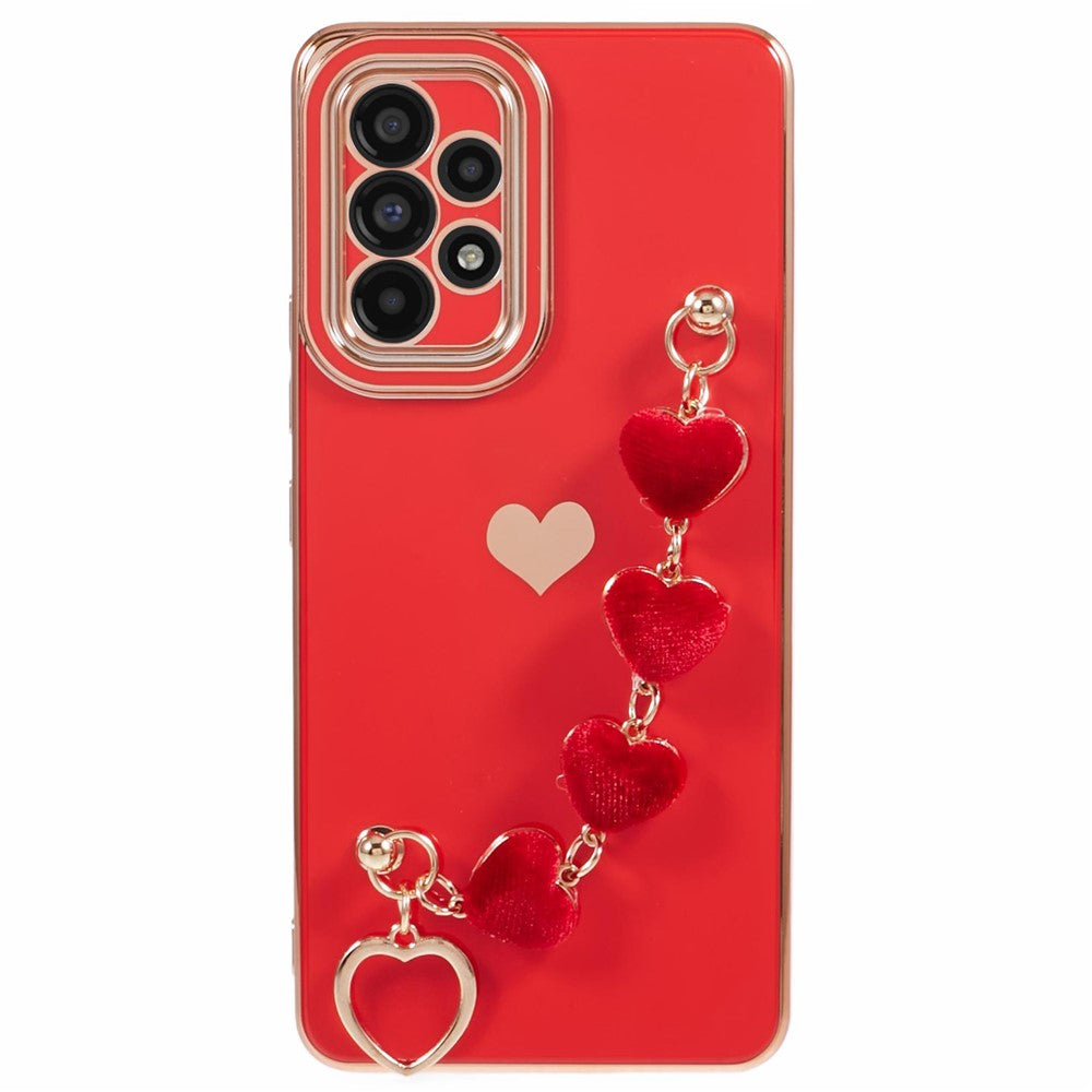 Til Samsung Galaxy A23 4G / A23 5G (global version) stødsikkert TPU-telefoncover med rem