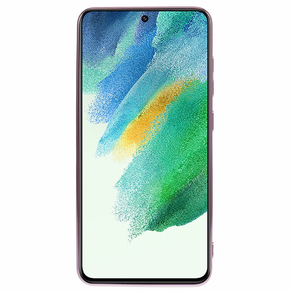 Samsung Galaxy S21 4G / 5G-skal TPU Love Hearts Estetiskt skal med remkedja