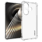 ENKAY HAT PRINCE För Xiaomi Redmi Turbo 3 5G / Poco F6 5G TPU-skal Halkfritt Genomskinligt mobilskydd
