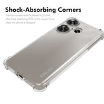 ENKAY HAT PRINCE För Xiaomi Redmi Turbo 3 5G / Poco F6 5G TPU-skal Halkfritt Genomskinligt mobilskydd
