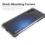 ENKAY HAT PRINCE För Samsung Galaxy M55 5G / C55 5G / F55 5G Skal Transparent TPU Stoppsäkert Mobilskal