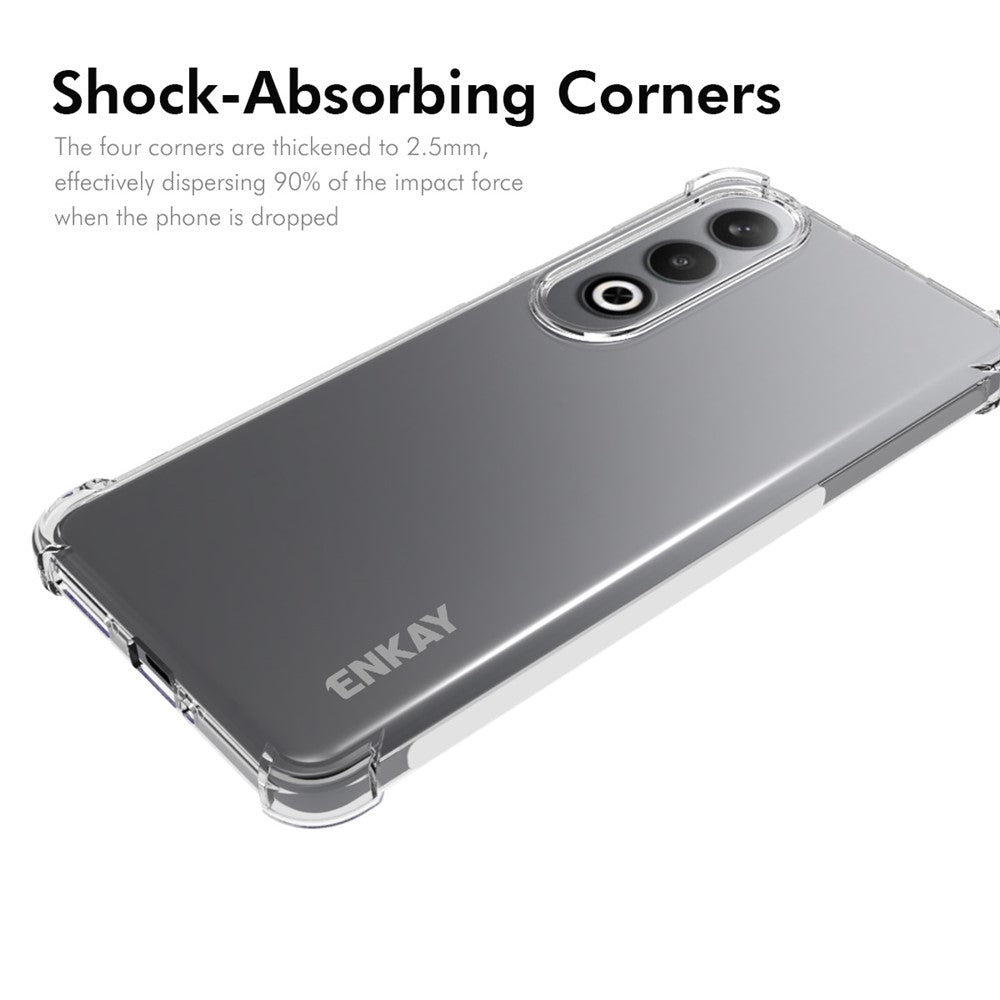 ENKAY HAT PRINCE För OnePlus Nord CE4 5G Skal Stötsäkert Flexibelt TPU Mobilskal