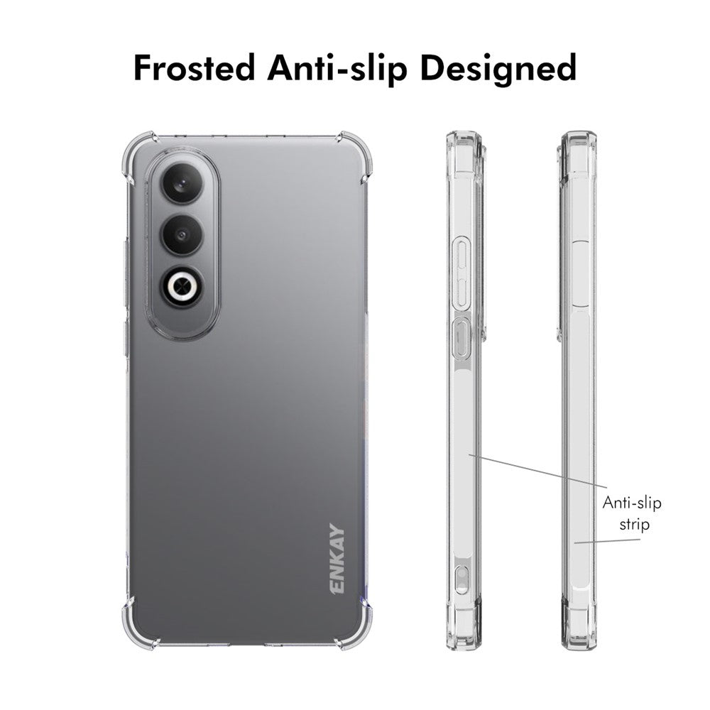 ENKAY HAT PRINCE För OnePlus Nord CE4 5G Skal Stötsäkert Flexibelt TPU Mobilskal