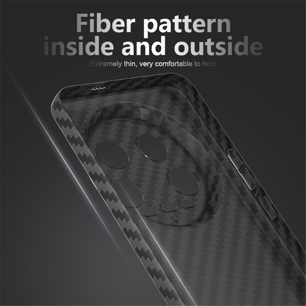 For Xiaomi 14 Ultra Phone Case PC Back Cover Splicing Carbon Fiber Texture