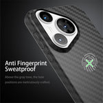 For Huawei Pura 70 Pro / Pura 70 Pro+ Case Carbon Fiber Texture PC Phone Cover
