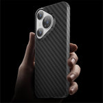 For Huawei Pura 70 Pro / Pura 70 Pro+ Case Carbon Fiber Texture PC Phone Cover