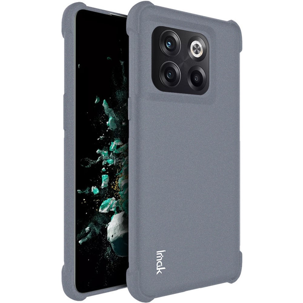 IMAK til OnePlus 10T 5G / Ace Pro 5G Mat finish Faldbeskyttende Airbag TPU Cover Ridsefast Beskyttende Telefoncover