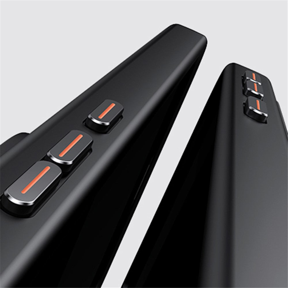 Huawei Pura 70 Ultra magnetisk cover med kulfiberstruktur, PC+TPU-mobilcover med støtte