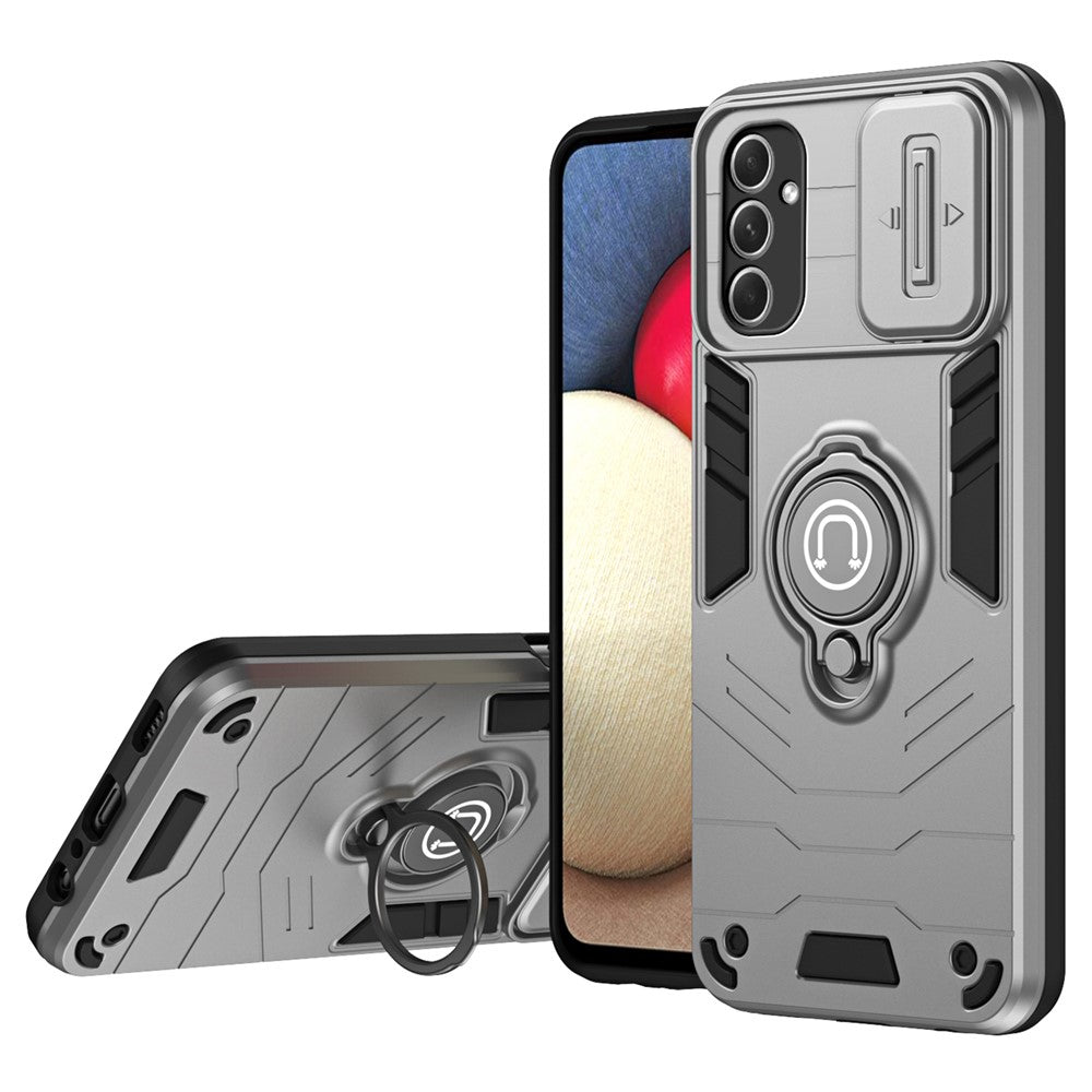 For Samsung Galaxy A54 5G Case Slide Lens Cover Kickstand Phone Protector