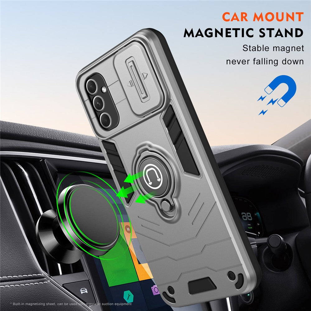 For Samsung Galaxy A54 5G Case Slide Lens Cover Kickstand Phone Protector