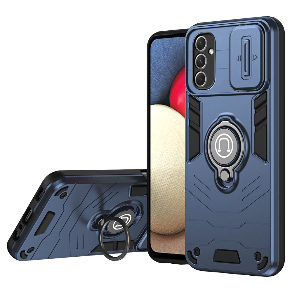 For Samsung Galaxy A54 5G Case Slide Lens Cover Kickstand Phone Protector
