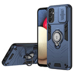 Samsung Galaxy A24 4G (162,1 x 77,6 x 8,3 mm) skal PC+TPU mobilskal med ringstöd
