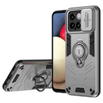 For Xiaomi 14 Case Slide Lens Lid   Cell Phone Cover with Ring Kickstand