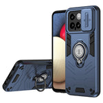 For Xiaomi 14 Case Slide Lens Lid   Cell Phone Cover with Ring Kickstand