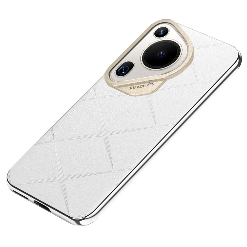 For Huawei Pura 70 Ultra Case Anti-Scratch Leather TPU Frame Phone Cover