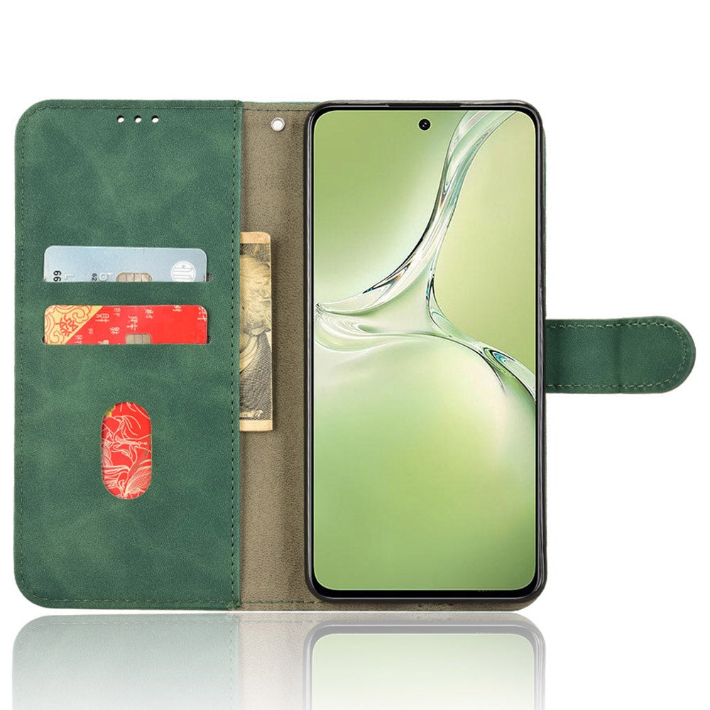 OnePlus Nord CE4 Lite 5G / Oppo K12x 5G (Kina)-cover i læder med pung og stativ