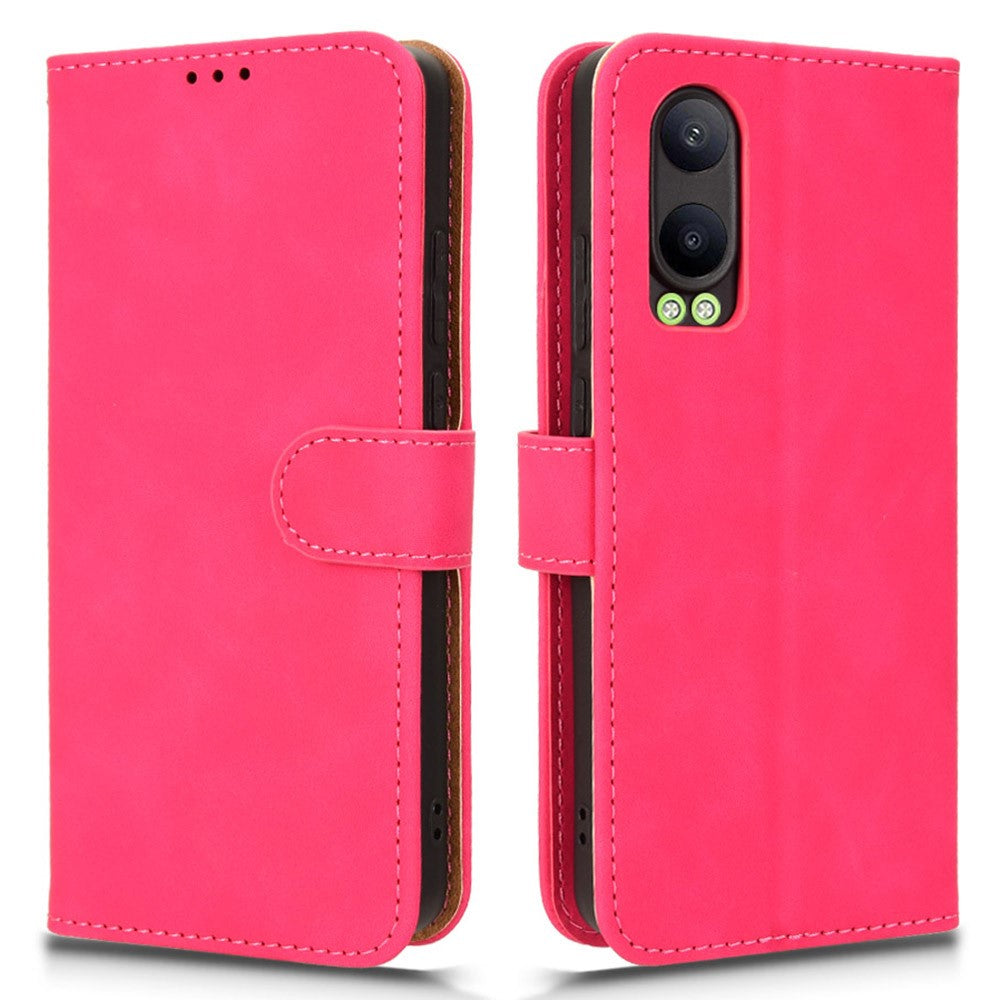 OnePlus Nord CE4 Lite 5G / Oppo K12x 5G (Kina)-cover i læder med pung og stativ