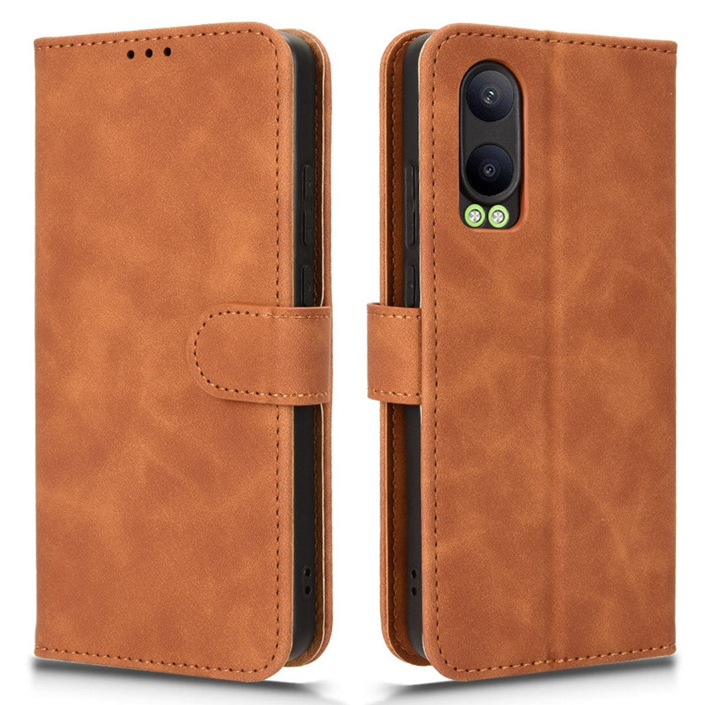 OnePlus Nord CE4 Lite 5G / Oppo K12x 5G (Kina)-cover i læder med pung og stativ