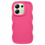 XL Series For Xiaomi Redmi Note 13 4G Shockproof Case TPU Phone Cover with Wave Frame