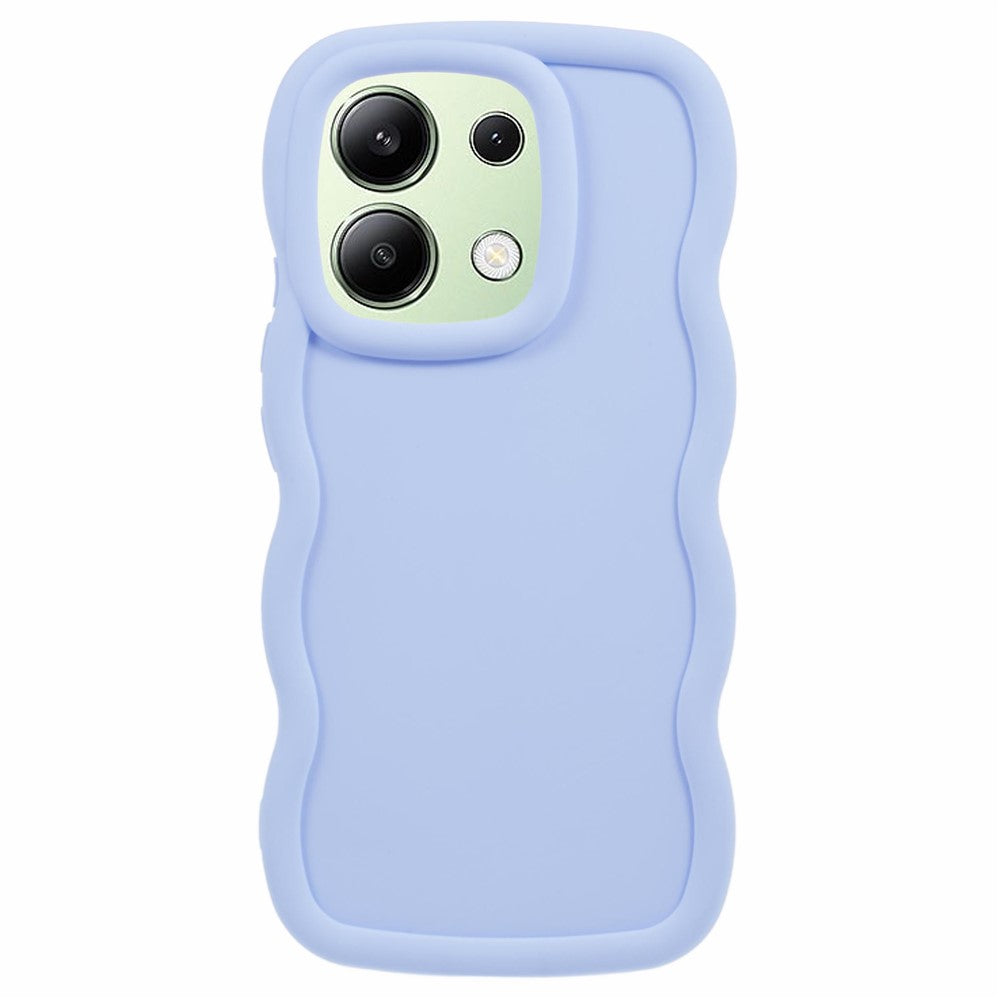 XL Series For Xiaomi Redmi Note 13 4G Shockproof Case TPU Phone Cover with Wave Frame