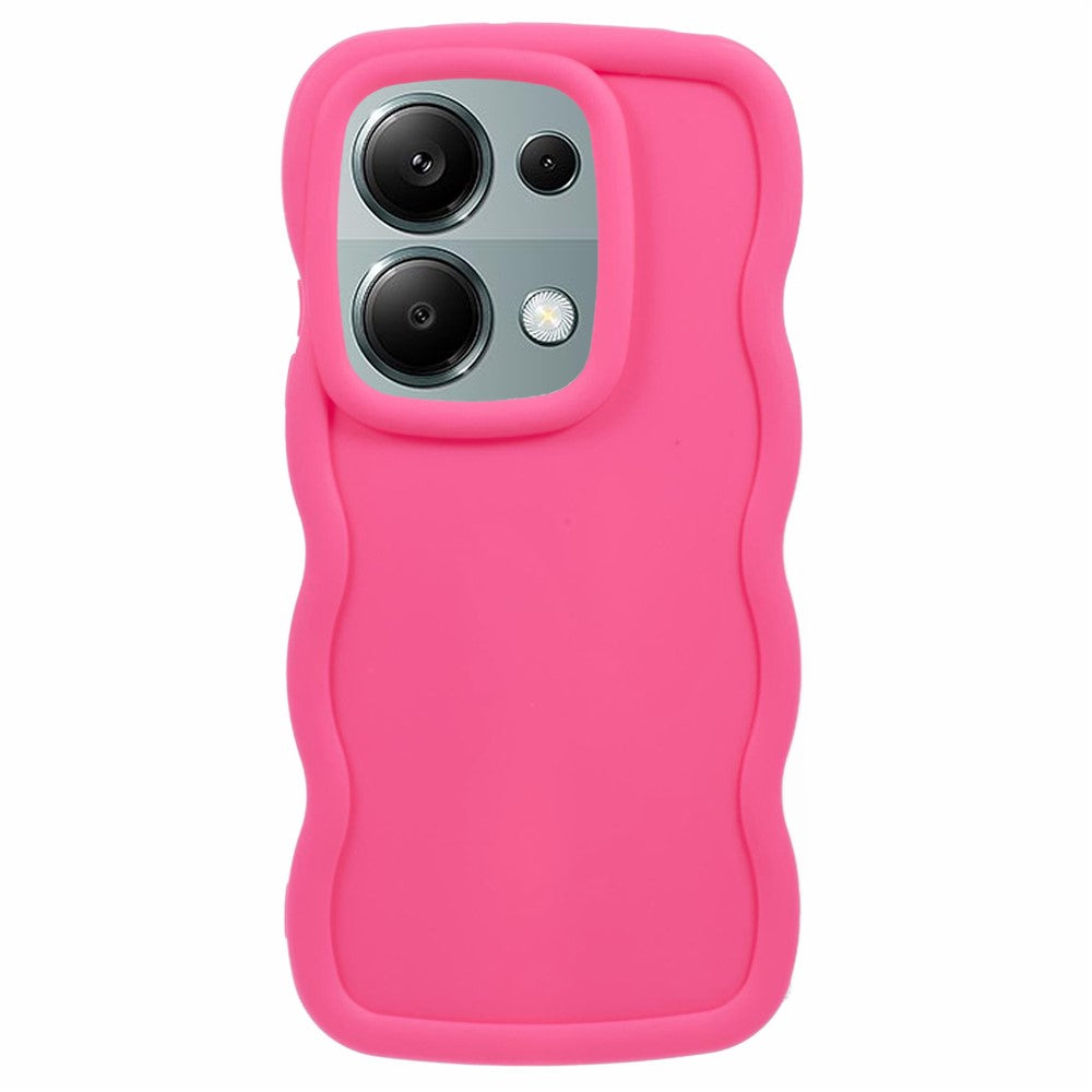 XL Series For Xiaomi Redmi Note 13 Pro 4G / Poco M6 Pro 4G TPU Case Wave Edge Phone Cover