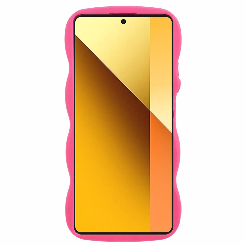 XL Series For Xiaomi Redmi Note 13 Pro 4G / Poco M6 Pro 4G TPU Case Wave Edge Phone Cover