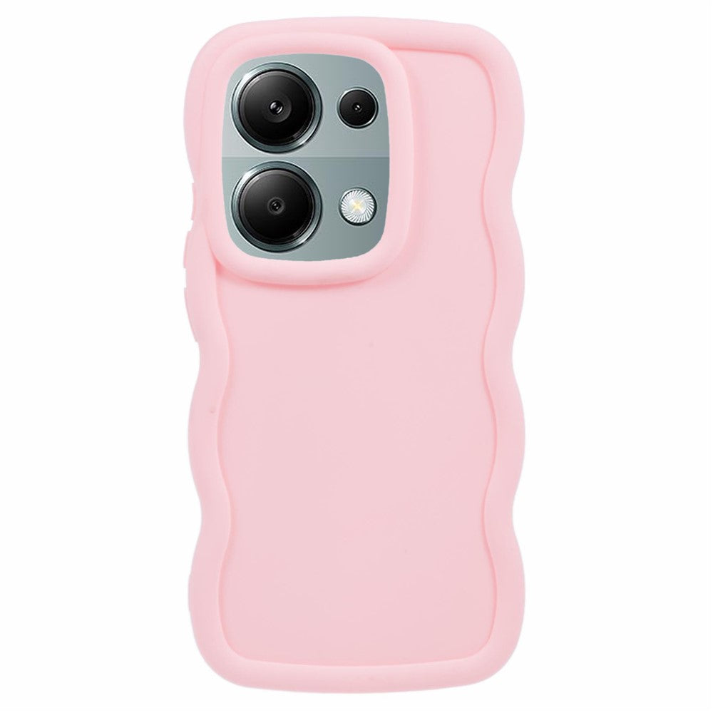 XL Series For Xiaomi Redmi Note 13 Pro 4G / Poco M6 Pro 4G TPU Case Wave Edge Phone Cover