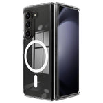 For Samsung Galaxy Z Fold6 5G Case Magnetic Case TPU+Acrylic Shockproof Phone Cover