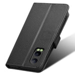 OnePlus Nord CE4 Lite 5G / Oppo K12x 5G (Kina) skal diamantstruktur lädermobilskal