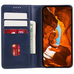 For Xiaomi Redmi Note 13 4G Case Calf Texture Phone Leather Cover Wallet