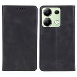 For Xiaomi Redmi Note 13 4G Case Calf Texture Phone Leather Cover Wallet