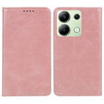For Xiaomi Redmi Note 13 4G Case Calf Texture Phone Leather Cover Wallet