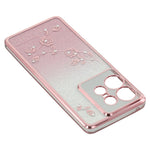 KADEM til Motorola Edge 50 Pro 5G cover, gradient TPU anti-fald telefoncover med snor