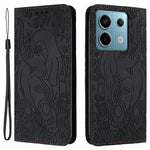 For Xiaomi Redmi Note 13 Pro 5G / Poco X6 5G Case Elephant Pattern Leather Phone Cover