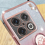KADEM För OnePlus 10 Pro 5G Skal Gradient Bling TPU mobilskal med Ringhållare