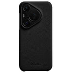 MELKCO For Huawei Pura 70 Pro / Pura 70 Pro+ Case Slim Genuine Cow Leather Back Cover