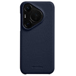 MELKCO For Huawei Pura 70 Pro / Pura 70 Pro+ Case Slim Genuine Cow Leather Back Cover