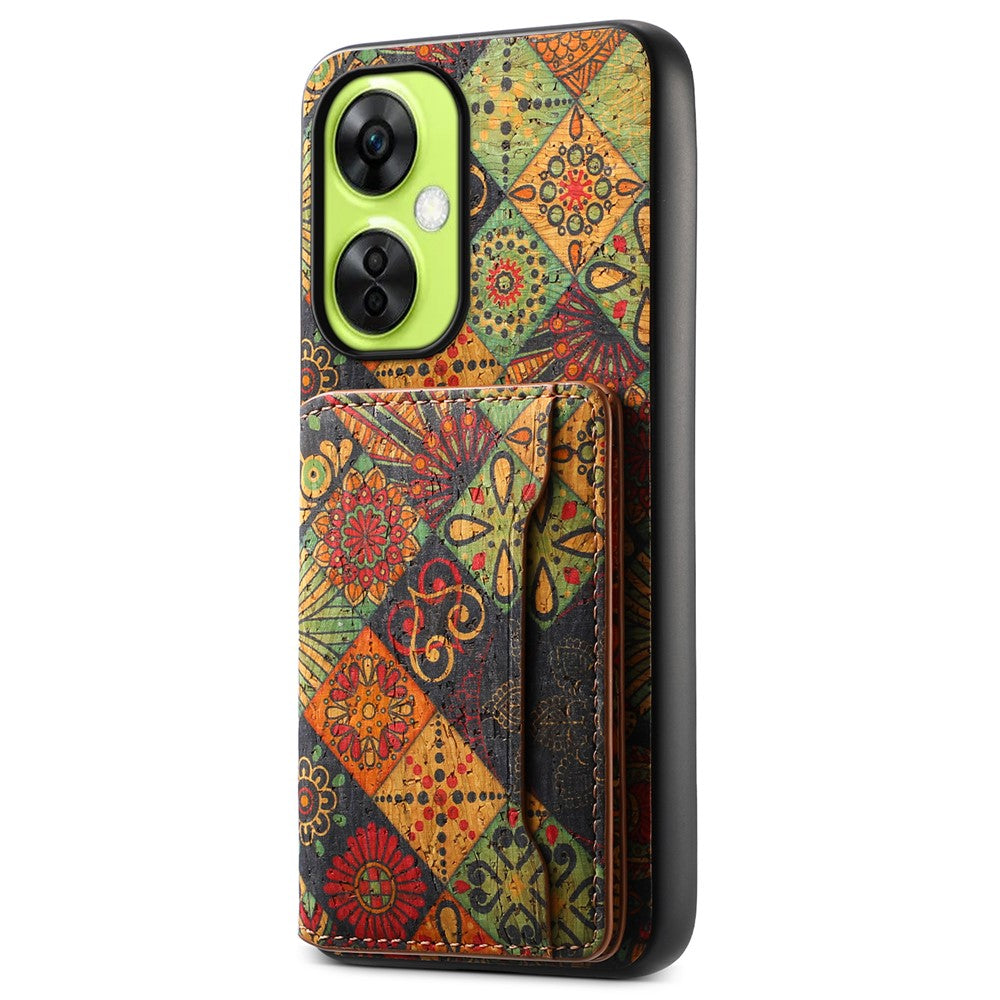 OnePlus Nord CE 3 Lite 5G / N30 5G Stativskal Kortplats PU+TPU+PC mobilskal