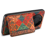 For Huawei Mate 60 Case Floral Leather Kickstand Phone Cover with Card Holder