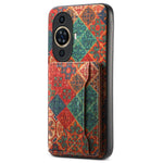 For Huawei nova 11 / nova 12s 4G / nova 12 Lite 4G Case Kickstand Leather Back Cover with Floral Design