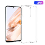 10Pcs  /  Pack For Xiaomi Redmi Note 13R 5G Phone Cover Inner Watermark-Free Texture TPU Mobile Phone Case