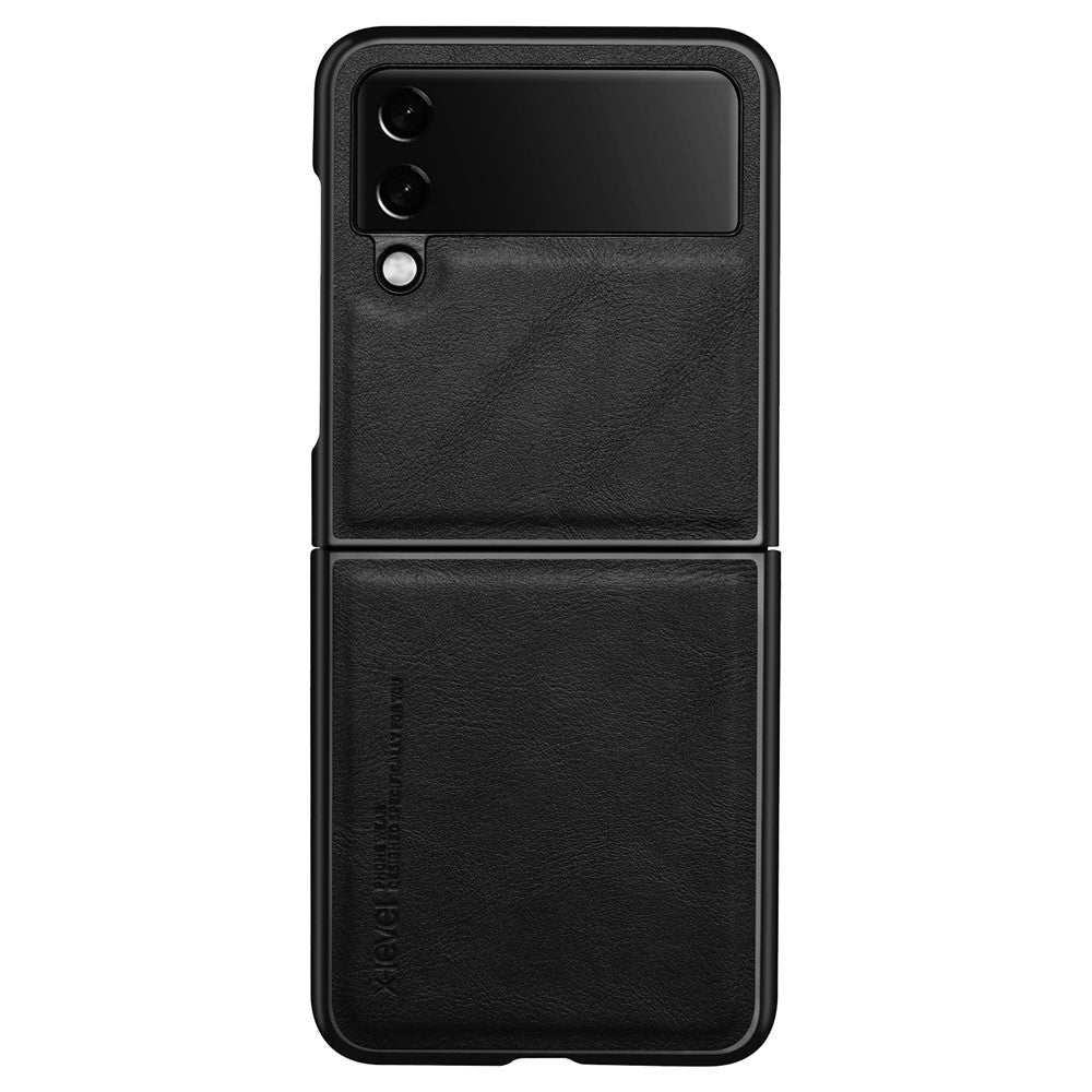X-LEVEL Bojue-3 Series For Samsung Galaxy Z Flip4 5G Case PU Leather+TPU+PC Anti-Drop Phone Cover