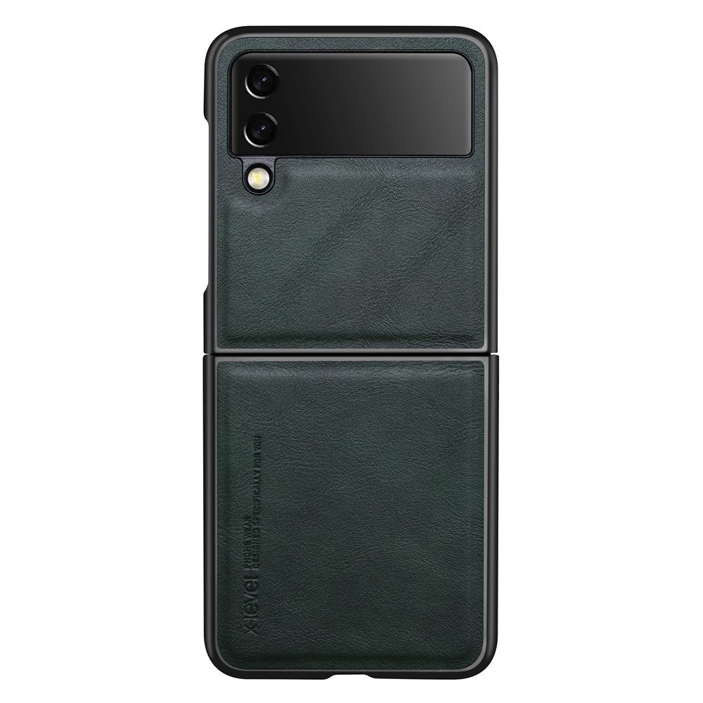 X-LEVEL Bojue-3 Series For Samsung Galaxy Z Flip4 5G Case PU Leather+TPU+PC Anti-Drop Phone Cover