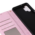 For Samsung Galaxy A32 4G (EU Version) Case Floral Design RFID Blocking Leather Phone Cover