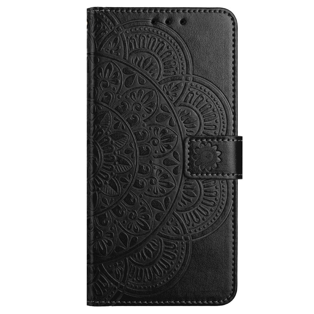 For Oppo A60 4G Case PU Leather Mandala Imprinted Wallet Phone Cover