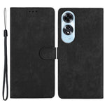 For Oppo A60 4G Case Skin-Feeling Leather Phone Cover with Card Slots Card Holder