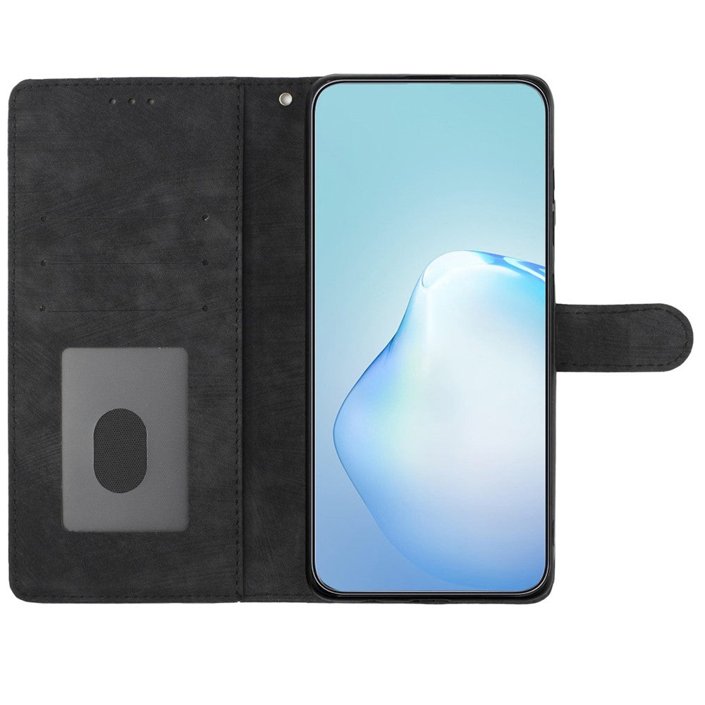 For Oppo A60 4G Case Skin-Feeling Leather Phone Cover with Card Slots Card Holder
