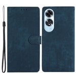 For Oppo A60 4G Case Skin-Feeling Leather Phone Cover with Card Slots Card Holder
