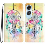 For Oppo A60 4G Wallet Case Pattern Print Flip PU Leather Phone Cover
