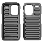 Capsule Series for Xiaomi Redmi Note 13 Pro+ 5G Case Anti-Drop Ribbed TPU Phone Cover